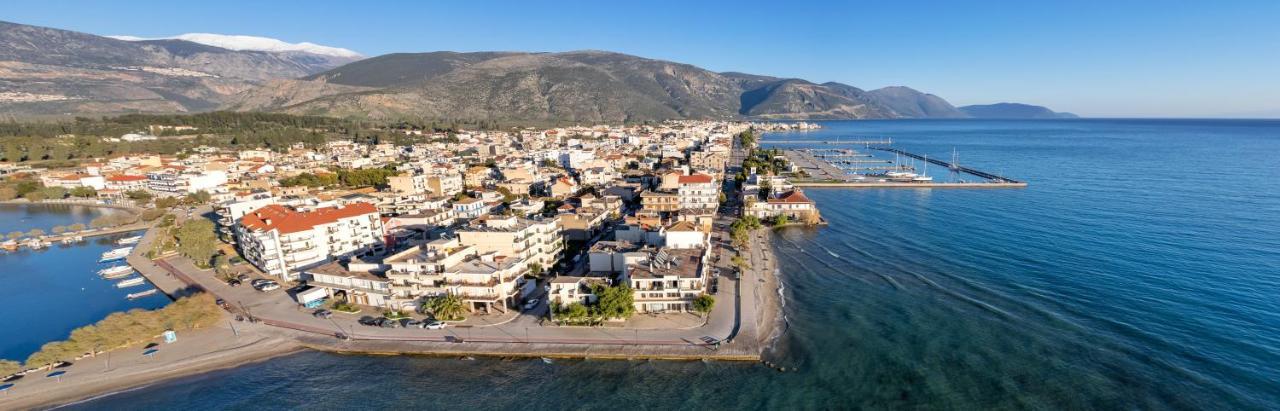 Boho Beach House In Itea-Delphi Экстерьер фото